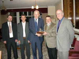 President John Neale with this years tournament winners.